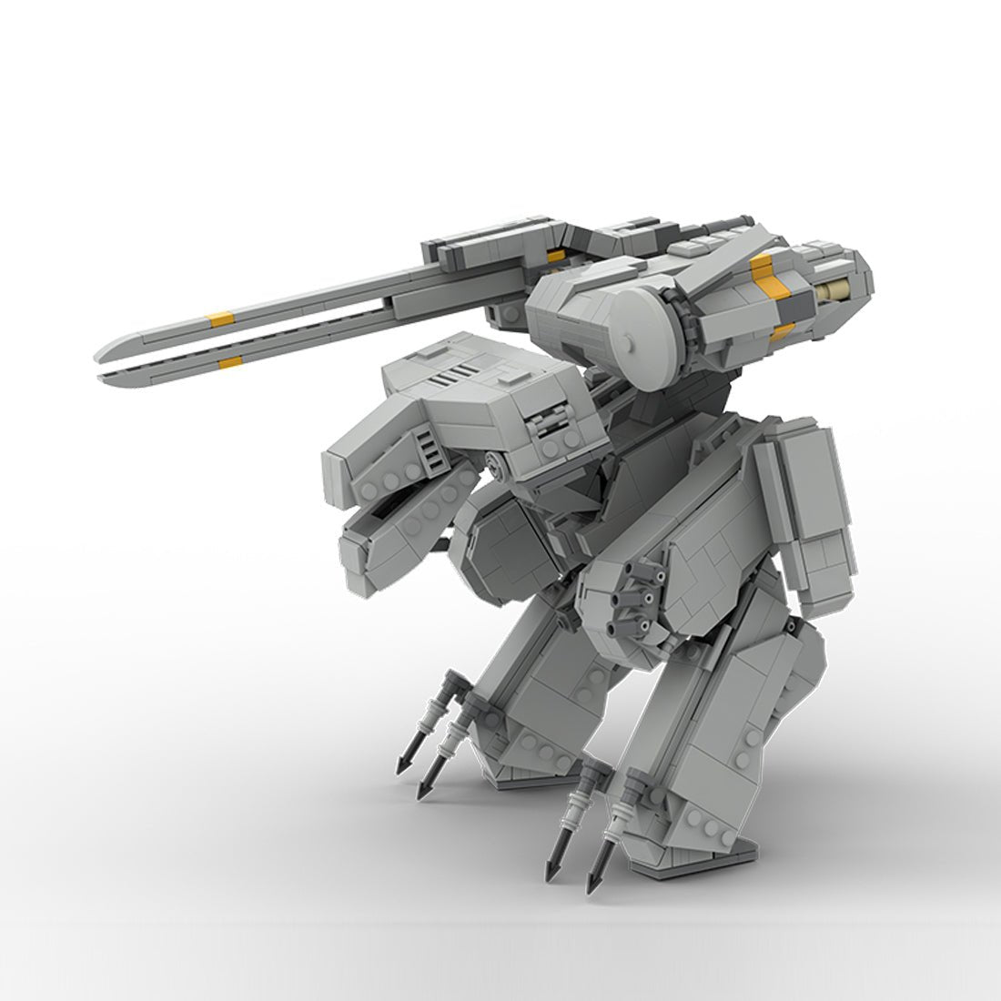 MOC - 234425 Metal Gear Solid | METAL GEAR REX - 1:70 Scale Building Blocks - LesDiy - 