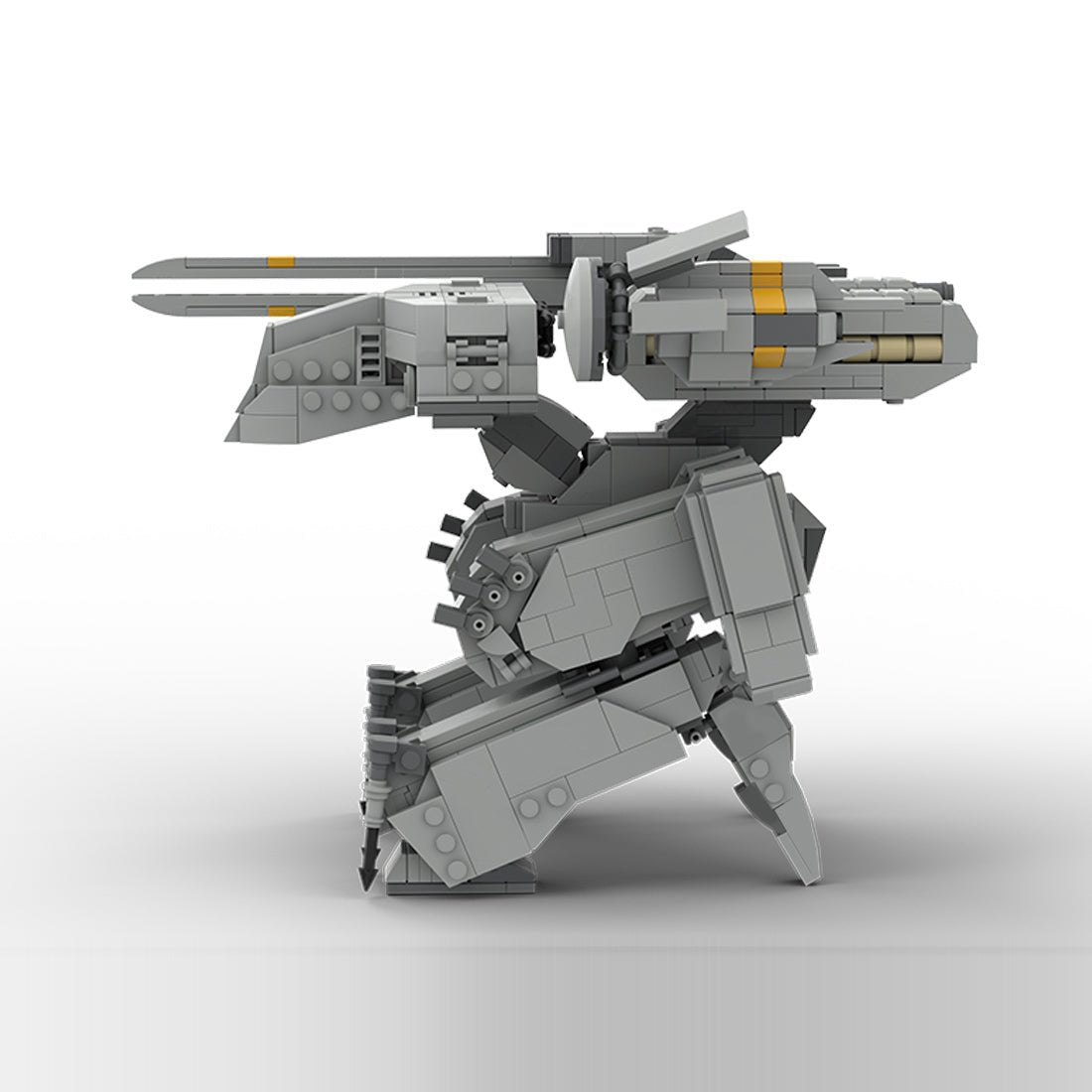 MOC - 234425 Metal Gear Solid | METAL GEAR REX - 1:70 Scale Building Blocks - LesDiy - 