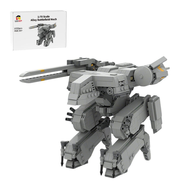 MOC - 234425 Metal Gear Solid | METAL GEAR REX - 1:70 Scale Building Blocks - LesDiy - 