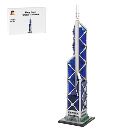 MOC - 234438 Bank of China Tower Hong Kong - 1/800 Scale Building Blocks - LesDiy - Building Blocks - 
