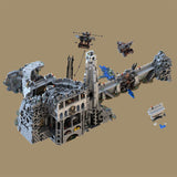 MOC - 234842 Fortress Valley Scene Helm’s Deep Building Blocks - LesDiy - Building Blocks
