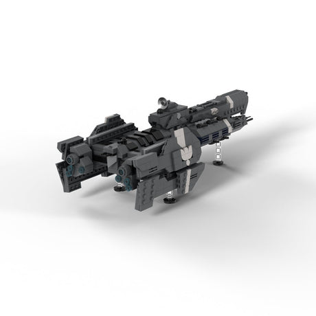 MOC - 234859 Paris - class heavy Frigate - UNSC Gettysburg Builsing Blocks - LesDiy - building blocks