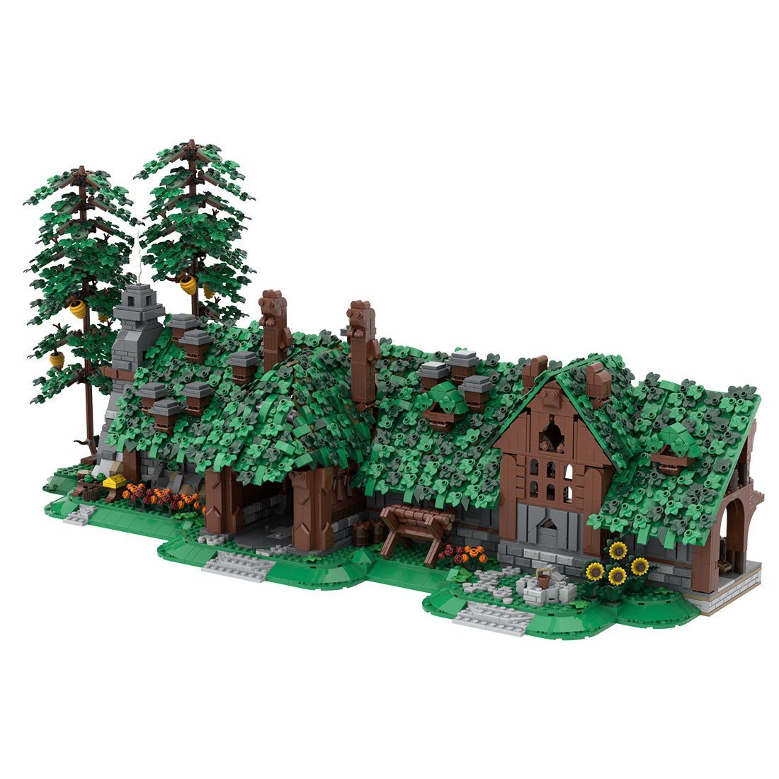 MOC - 235190 UCS The House of Beorn Building Blocks - LesDiy - Building Blocks
