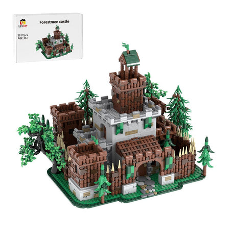 MOC-235461 Forestmen’s castle Building Blocks-LesDiy-Building Blocks-