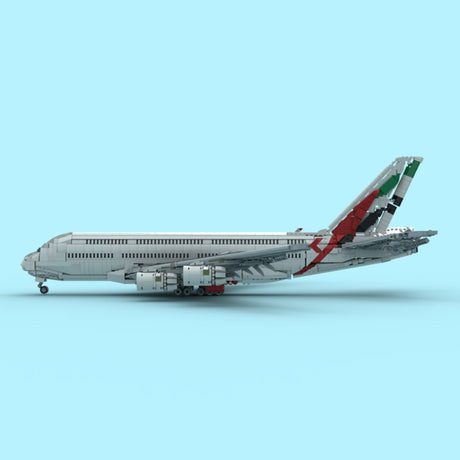 MOC - 235903 Emirates Airbus A380 Building Blocks - LesDiy - Building Blocks