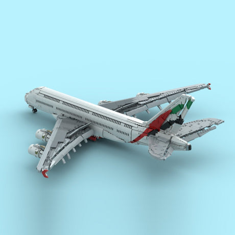 MOC - 235903 Emirates Airbus A380 Building Blocks - LesDiy - Building Blocks