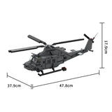 MOC - 236742 Bell 412 | International Multirole Helicopter Building Blocks - LesDiy - Building Blocks