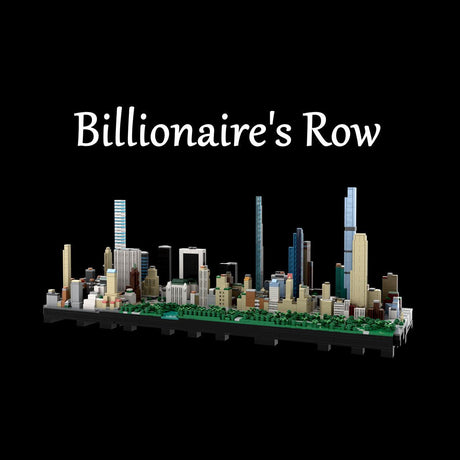MOC - 237093 Central Park | Billionaire's Row - NYC Building Blocks - LesDiy - Building Blocks