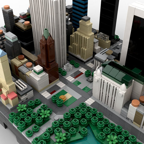 MOC - 237093 Central Park | Billionaire's Row - NYC Building Blocks - LesDiy - Building Blocks