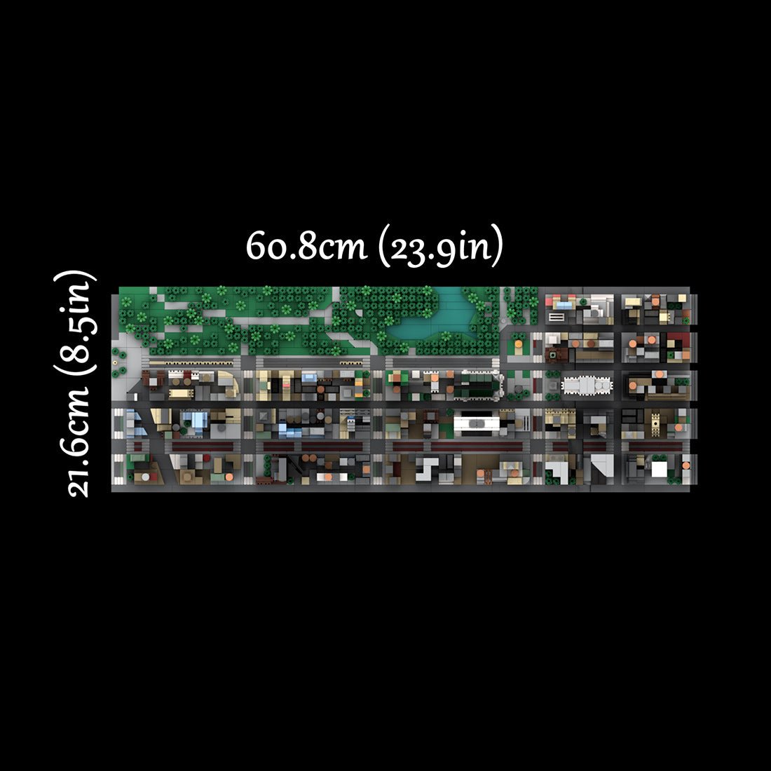 MOC - 237093 Central Park | Billionaire's Row - NYC Building Blocks - LesDiy - Building Blocks