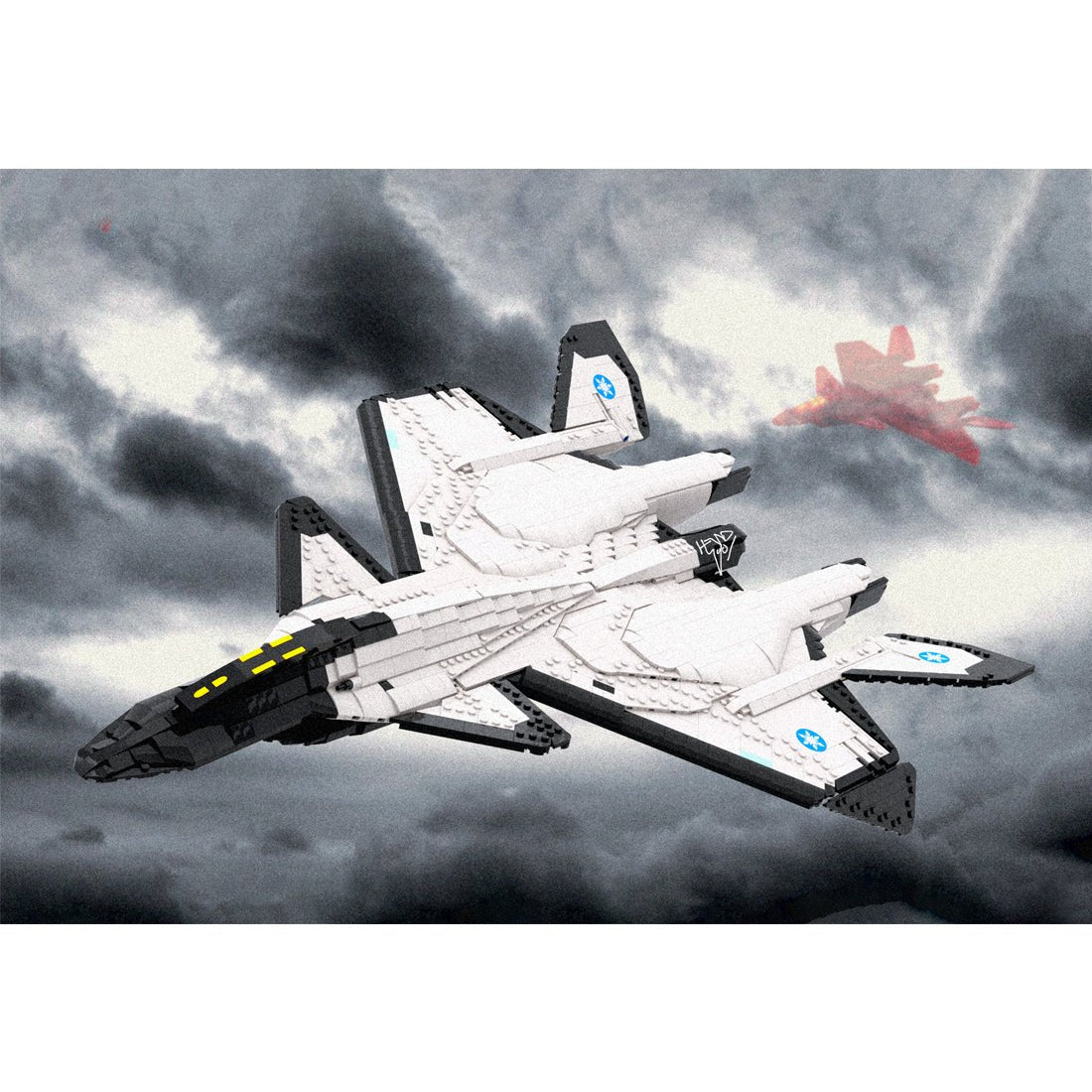 MOC-237584 1:35 Scale XFA-33 Fenrir Building Blocks | LesDiy