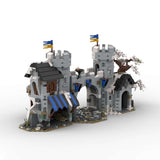 MOC - 237647 Medieval Twin Tower City Gate Building Blocks - LesDiy - Building Blocks