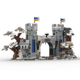 MOC - 237647 Medieval Twin Tower City Gate Building Blocks - LesDiy - Building Blocks