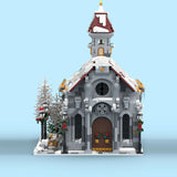 MOC - 238564 Winter Village Cathedral Building Blocks - LesDiy - Building Blocks