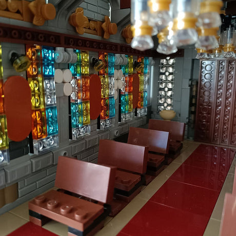 MOC - 238564 Winter Village Cathedral Building Blocks - LesDiy - Building Blocks