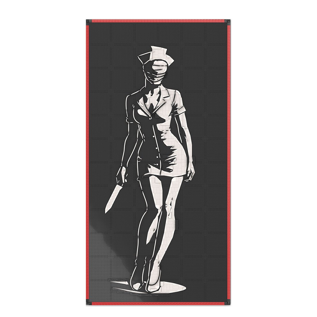 MOC - 238853 Lego art relief of a female horror character Building Blocks - LesDiy - 