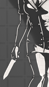 MOC - 238853 Lego art relief of a female horror character Building Blocks - LesDiy - 