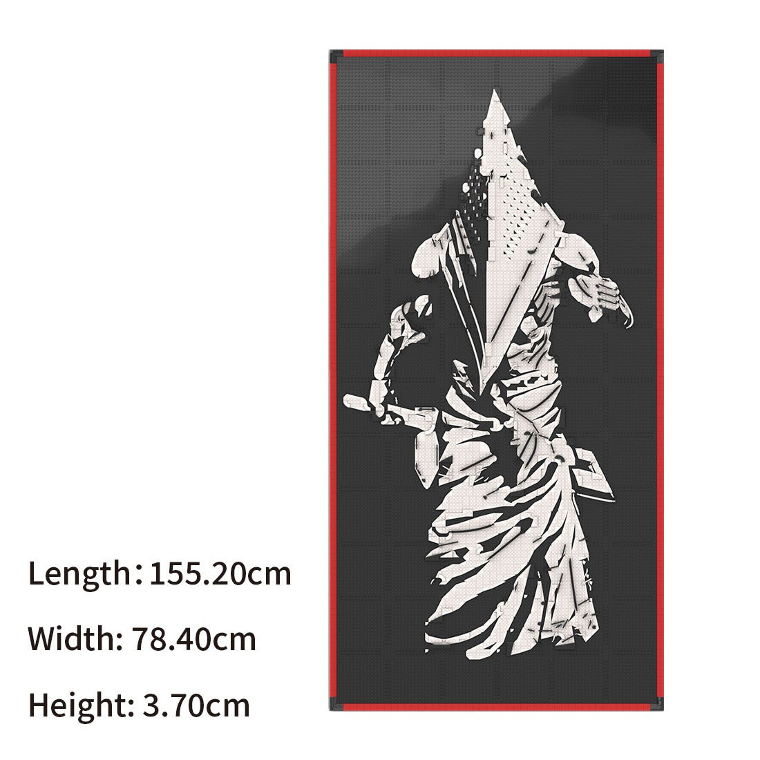 MOC - 238914 Lego art relief of a male horror character Building Blocks - LesDiy - 