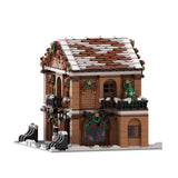 MOC-239081 Shoes Shop Winter Village Edition Building Blocks-LesDiy-MOC-