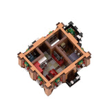 MOC-239081 Shoes Shop Winter Village Edition Building Blocks-LesDiy-MOC-
