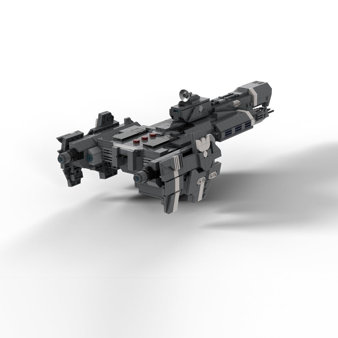 MOC - 239213 Charon - class light Frigate - UNSC Aegis Fate Building Blocks - LesDiy - building blocks