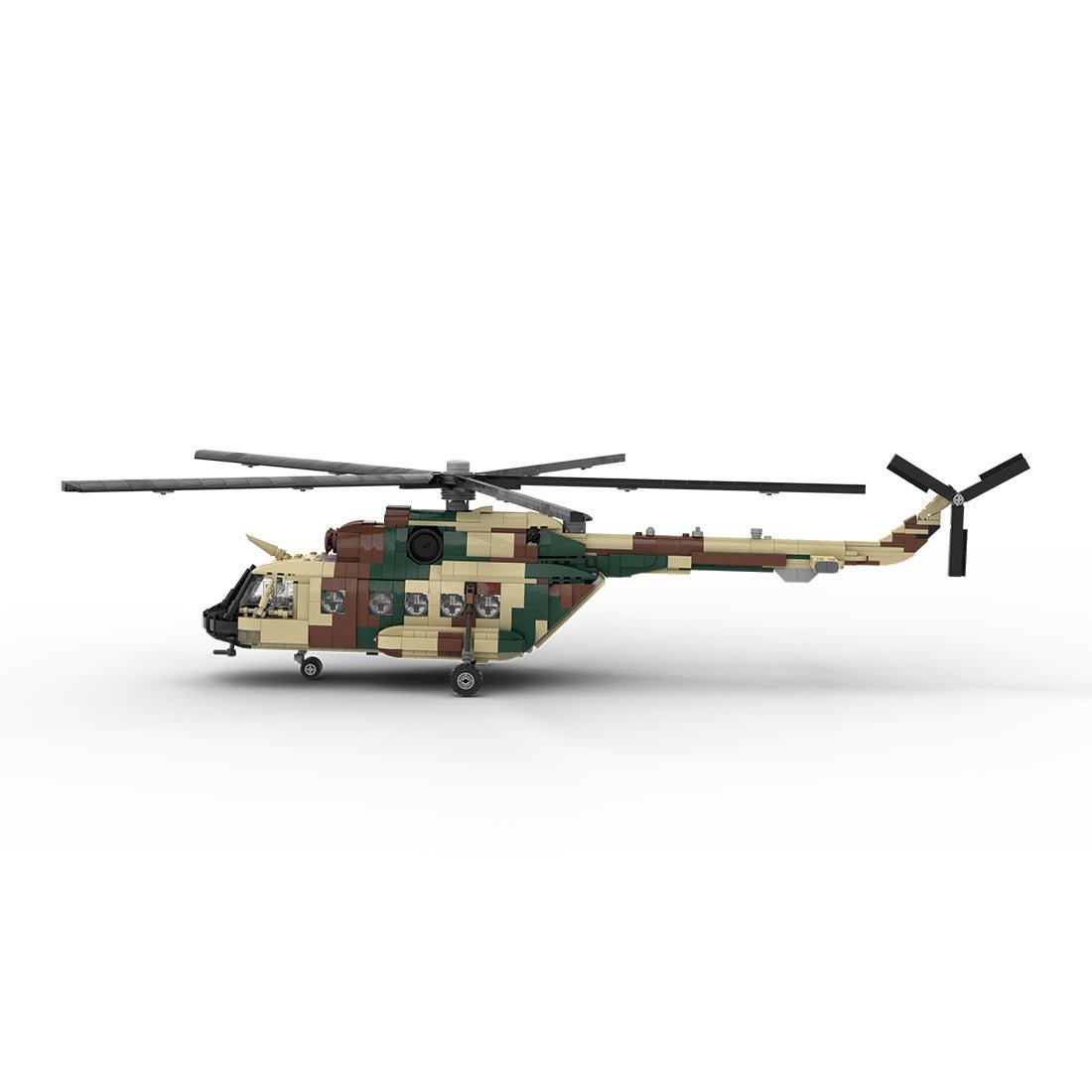 MOC-239414 1/35 Scale MIL Mi-17 Building Blocks | LesDiy