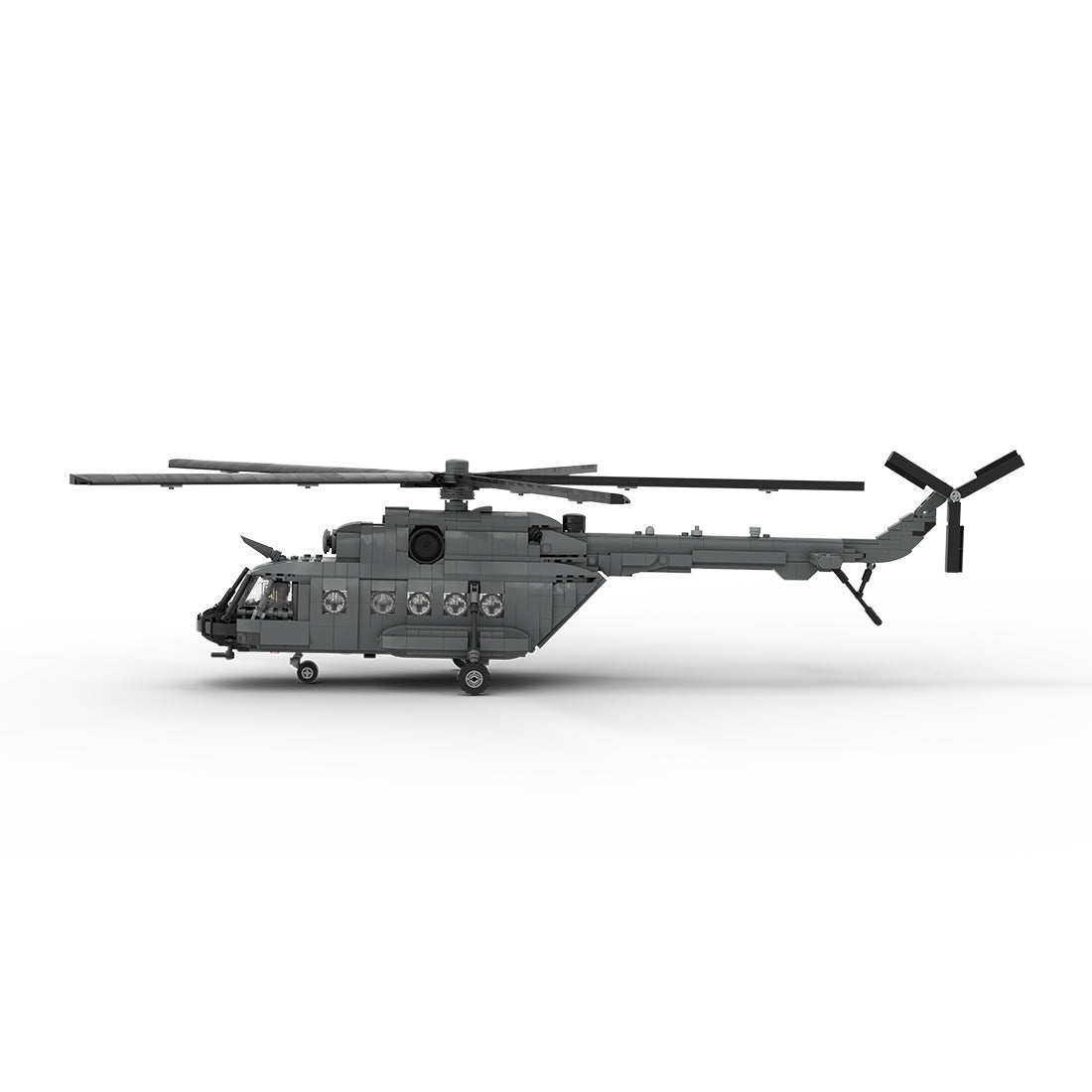 MOC - 239414 1/35 Scale MIL Mi - 17 Building Blocks - LesDiy - building blocks