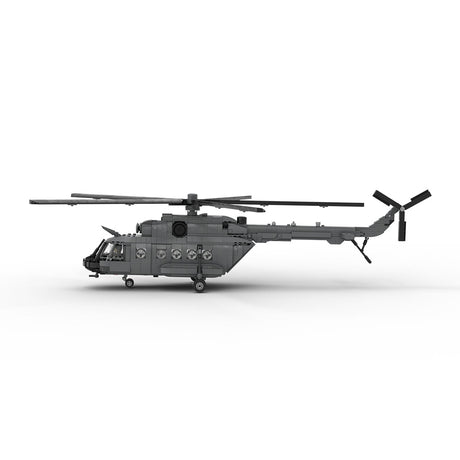 MOC - 239414 1/35 Scale MIL Mi - 17 Building Blocks - LesDiy - building blocks