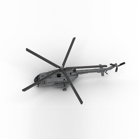 MOC - 239414 1/35 Scale MIL Mi - 17 Building Blocks - LesDiy - building blocks