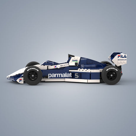 MOC - 239452 1/27 Scale Brabham BT52B - working I4 Building Blocks - LesDiy - 