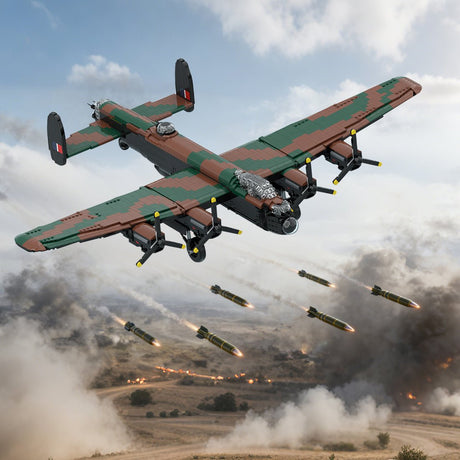 MOC - 239563 WWII British Military Aircraft Building Blocks - LesDiy - Building Blocks