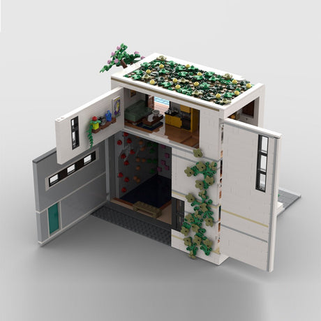MOC - 239743 Modern Climbing Center Building Blocks - LesDiy - MOC - 