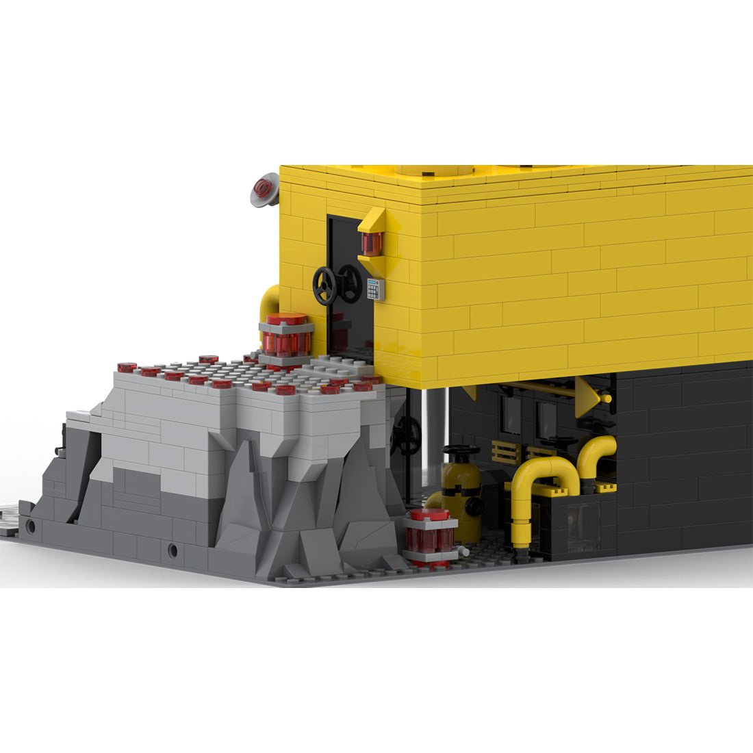 MOC-239813 Blacktron-Inspired City House Building Blocks-LesDiy-MOC-