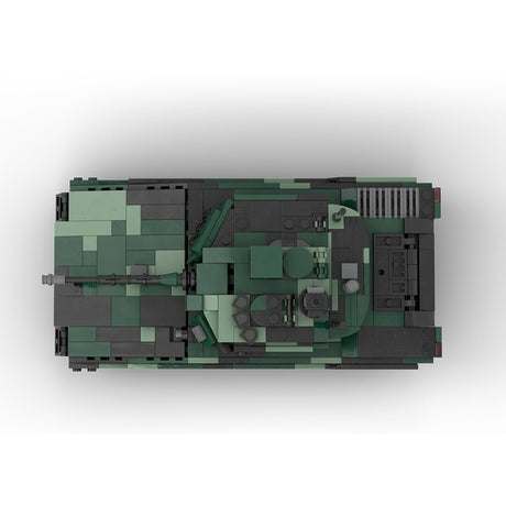 MOC - 240747 1/35 Scale Nordic Tracked Armored Vehicle Building Blocks - LesDiy - building blocks