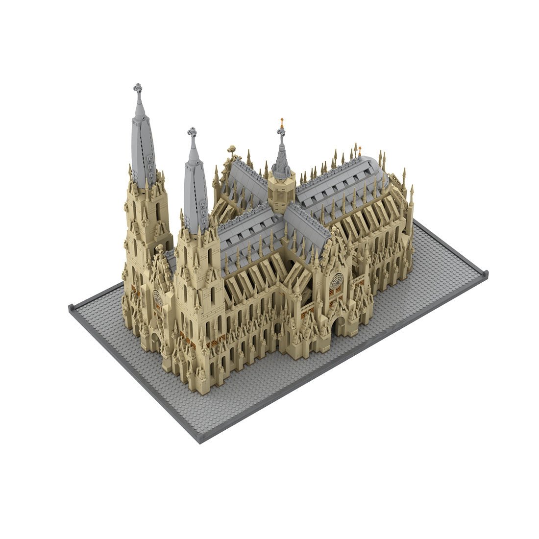 MOC - 241011 Gothic Cathedral Building Blocks - LesDiy - MOC