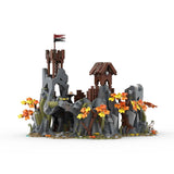 MOC - 241073 The Stronghold of Bandit Gavas Building Blocks - LesDiy - Building Blocks