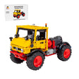 MOC-241304 Werner Uniknick 4WD Forestry Truck Building Blocks-LesDiy-MOC-
