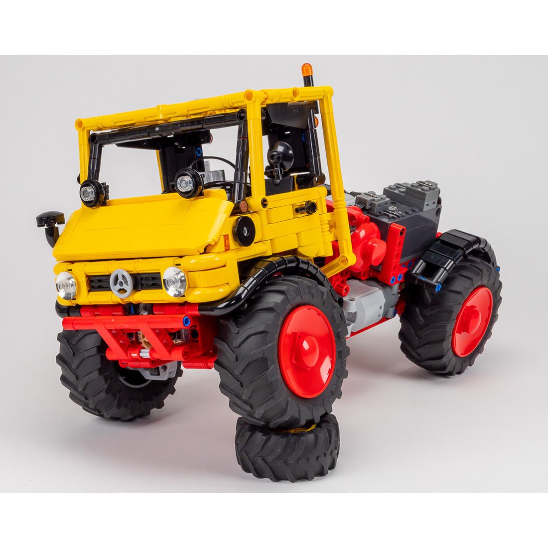 MOC-241304 Werner Uniknick 4WD Forestry Truck Building Blocks-LesDiy-MOC-