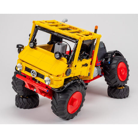 MOC-241304 Werner Uniknick 4WD Forestry Truck Building Blocks-LesDiy-MOC-