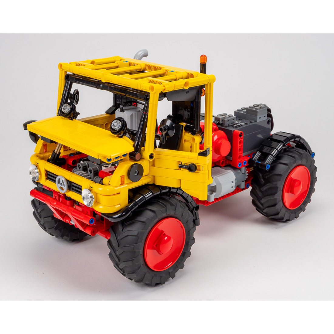 MOC-241304 Werner Uniknick 4WD Forestry Truck Building Blocks-LesDiy-MOC-