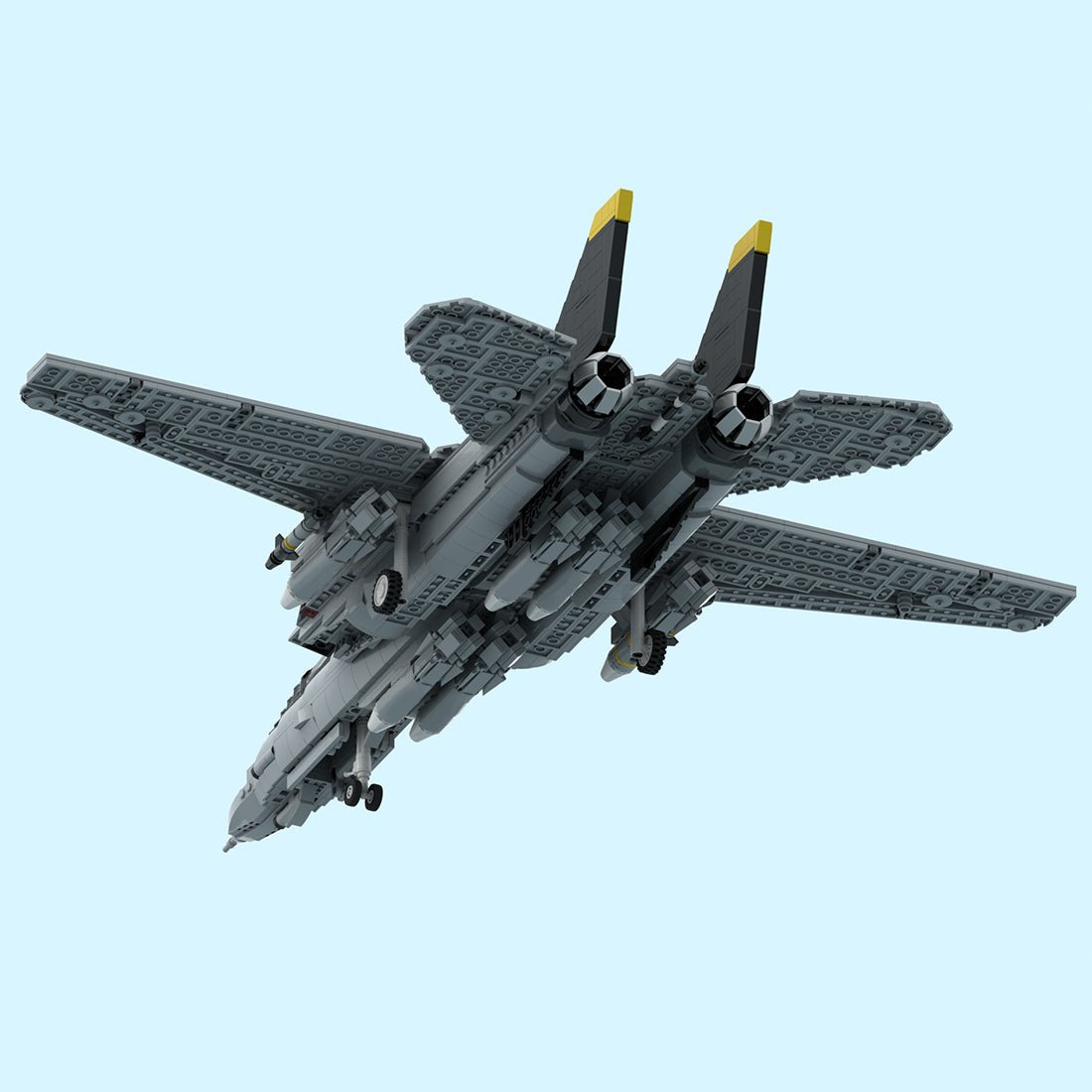 MOC-241734 F-14 Tomcat Building Blocks | LesDiy
