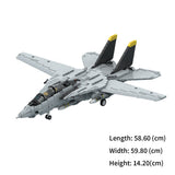 MOC - 241734 F - 14 Tomcat Building Blocks - LesDiy - Building Blocks