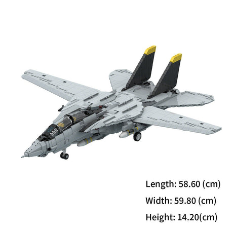 MOC - 241734 F - 14 Tomcat Building Blocks - LesDiy - Building Blocks