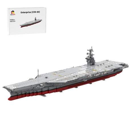 MOC - 241814 USS Enterprise (CVN - 80) Building Blocks - LesDiy - 