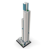 MOC - 241968 1:800 Scale Tower 1 at Nanjing Financial City Building Blocks - LesDiy - Building Blocks
