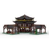 MOC - 242286 East Asian Town Center Architecture Building Blocks - LesDiy - Building Blocks