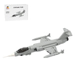 MOC - 242444 1/35 Scale F - 104 StarFighter Building Blocks - LesDiy - building blocks