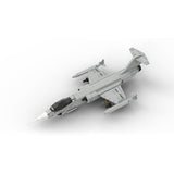 MOC - 242444 1/35 Scale F - 104 StarFighter Building Blocks - LesDiy - building blocks