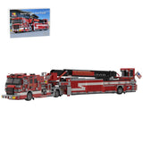 MOC - 242542 2023 Pierce Quantum Tiller Ladder Fire Truck El paso County Building Blocks - LesDiy - MOC - 