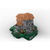 MOC-243065 Pigeon Keeper's House Medieval Village Building Blocks-LesDiy-MOC-